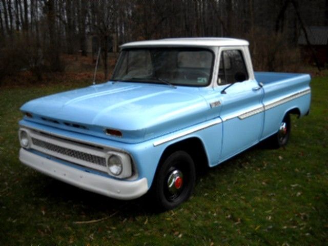 65 C-10 Short Bed 2WD 1-Owner Rare Auto Trans Rust Free Turnkey Low Miles No Res 1965 Chevrolet C-10