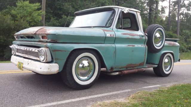 65 C10 Patina Shop Truck 5.3 LS Swap Rat Rod 61 63 64 66 Slammed Resto Mod Hot 1965 Chevrolet C-10
