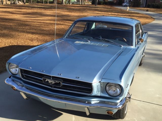 65 Ford Mustang Coupe 289 V8 AC AT restored 1965 Ford Mustang Coupe 289 V8 AC AT