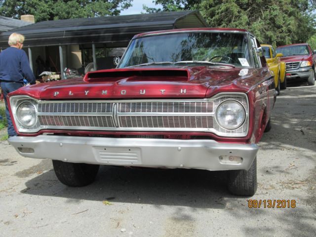 65 Plymouth Belvedere II Sedan Wagon 1965 Plymouth Belvedere II Sedan Wagon
