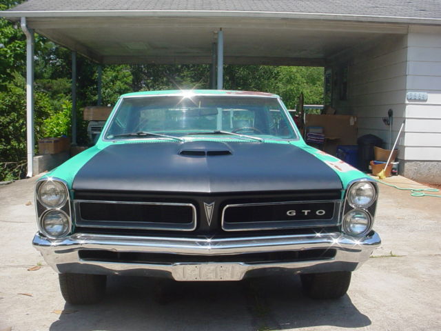 1965 Pontiac GTO black