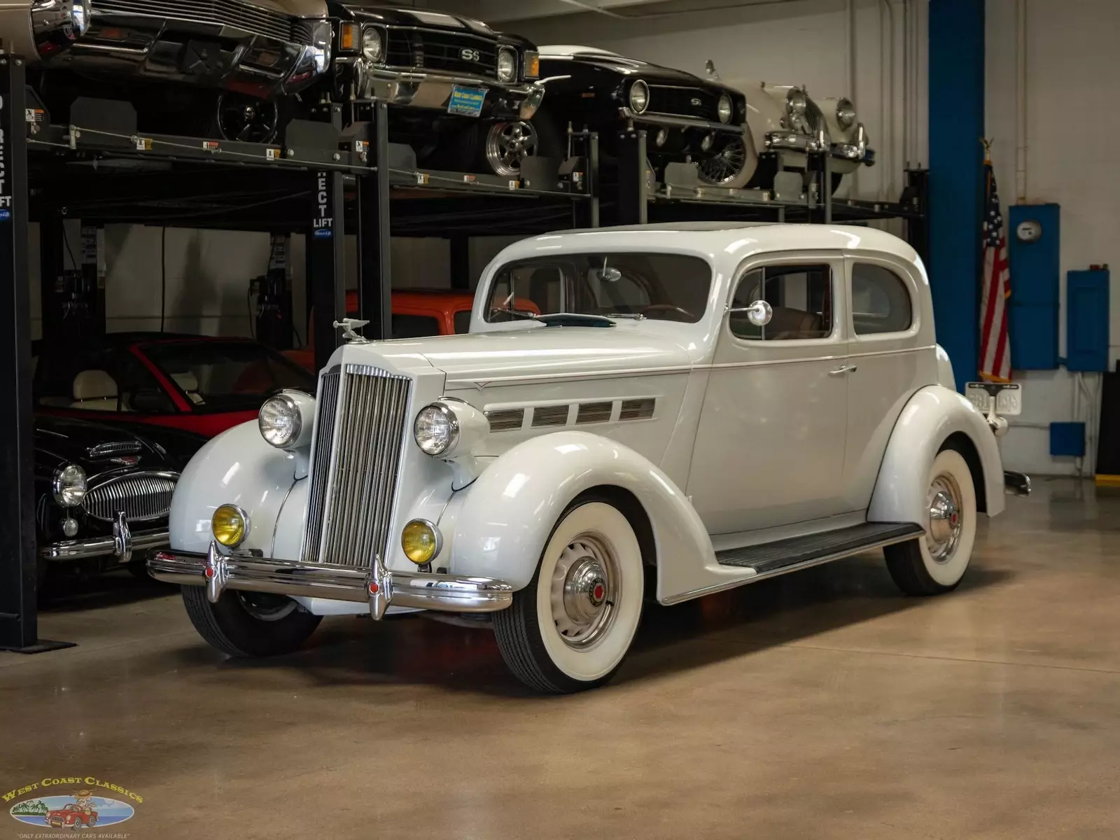 1937 Packard One Twenty 282 c.i. 8 cyl 2 Door Sedan