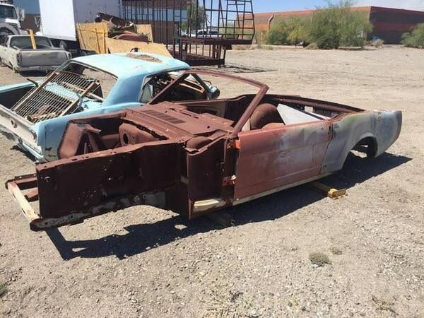 66 convertible shell and mustang coupe shell-- 2 for 1!!! 1966 Ford Mustang