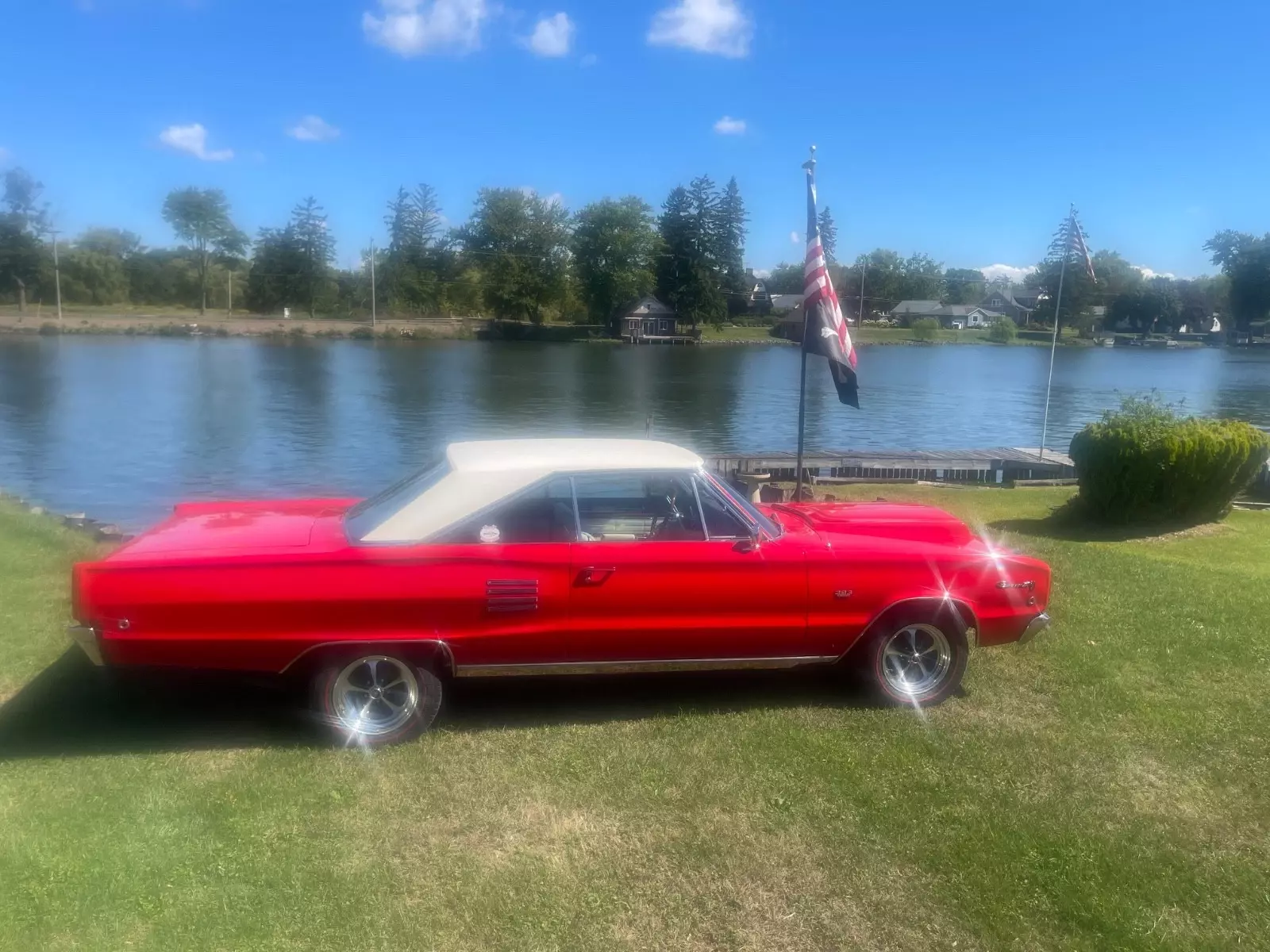 66 Dodge Coronet 500 With A 440 With A 6 PACK CARB SYSTEM BAD ASS 1966 Dodge Coronet