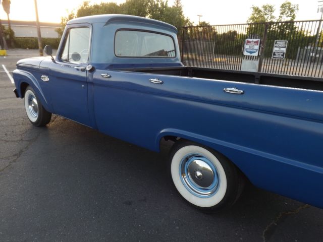 1966 Ford F-100 No Reserve Unmolested California Pickup "Old Blue" V8 - photo 7