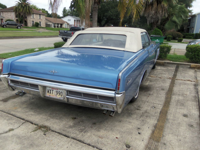 66 LINCOLN CONVERT. SUICIDE DOORS. MOSTLY RESTORED 1966 Lincoln Continental Base