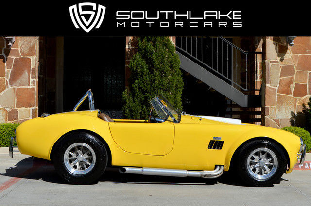 66 Shelby Cobra Replica LS427 Kit Eliminator 11in Torque Converter Racing Stripe 1966 Shelby Replica