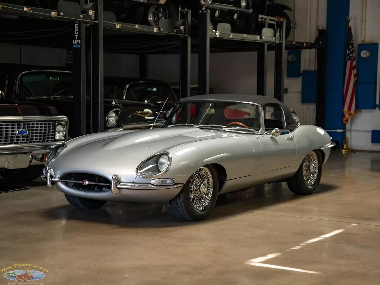 66840 Miles 4.2L 6 cyl Getrag 5 speed manual2 Door Convertible Roadster 1965 Jaguar XKE E-Type 4.2L 5 spd Roadster Convertible