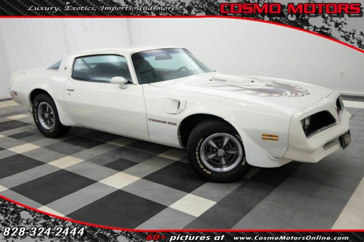 6.6L V8 ENGINE - POWER WINDOWS - HOOD DECAL - ALL ORIGINAL Low Miles Coupe Unspe 1978 Pontiac Trans Am