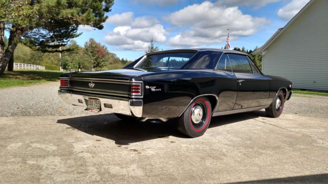 67 1967 Chevelle SS Super Sport frame off restored resto mod muscle car street 1967 Chevrolet Chevelle