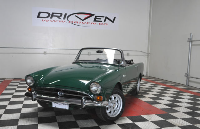 67 Alpine presented in British Racing Green Excellent driver Get in and Go VIDEO 1967 Other Makes Sunbeam Alpine