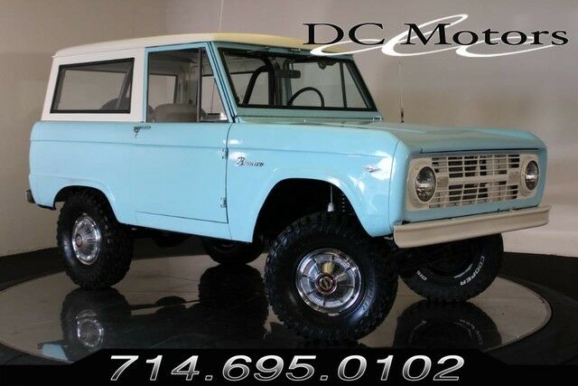 67 Bronco w all new interior 3spd manual, power brakes and dual fuel tanks 1967 Ford Bronco