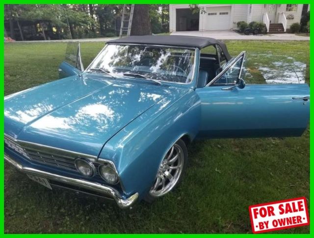 67 Chevrolet Chevelle Convertible Manual Trans MP3 A/C Power Steering Org Miles 1967 Chevrolet Chevelle Chevrolet Chevelle Convertible