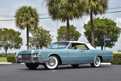 67 LINCOLN CONTINENTAL CONVERTIBLE LOWEST PRODUCTION YEAR FULLY RESTORED!! 1967 Lincoln Continental