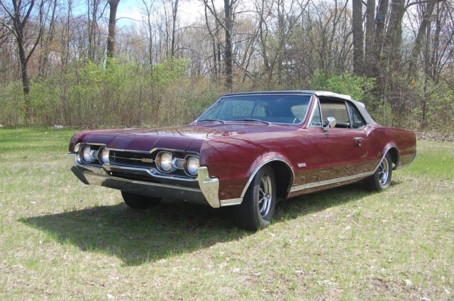 67 Oldsmobile 442 convertible 1967 Oldsmobile 442 convertible