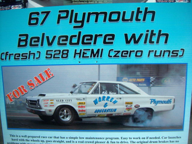 67 Plymouth Belv. with new 528 HEMI Ray Christian Trans, 513 Dana 60 1967 Plymouth Belvedere