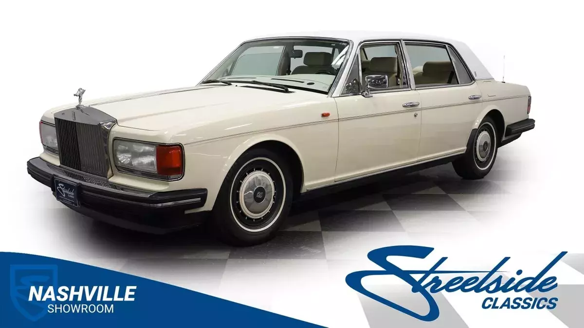 6.75L V8 believed actual miles classic British luxury 1991 Rolls-Royce Silver Spirit/Spur/Dawn