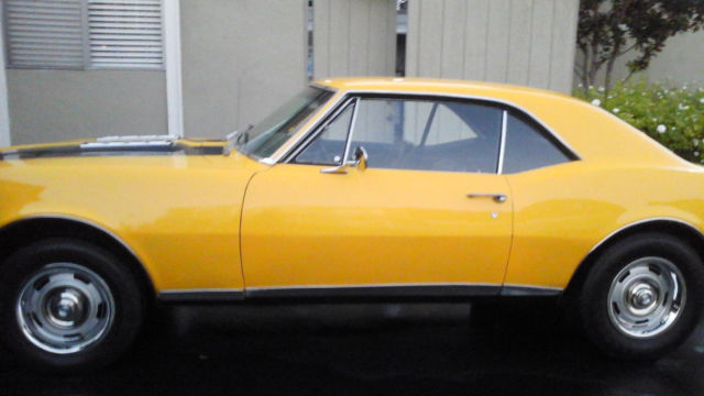 67RS/SS350 NUMBER MATCHING ENG, 4 SPEED & FACTORY 12 BOLT 1967 Chevrolet Camaro