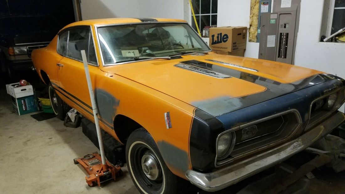 68 Barracuda Formula S H-code 383 4-speed 3.91 car 1968 Plymouth Barracuda