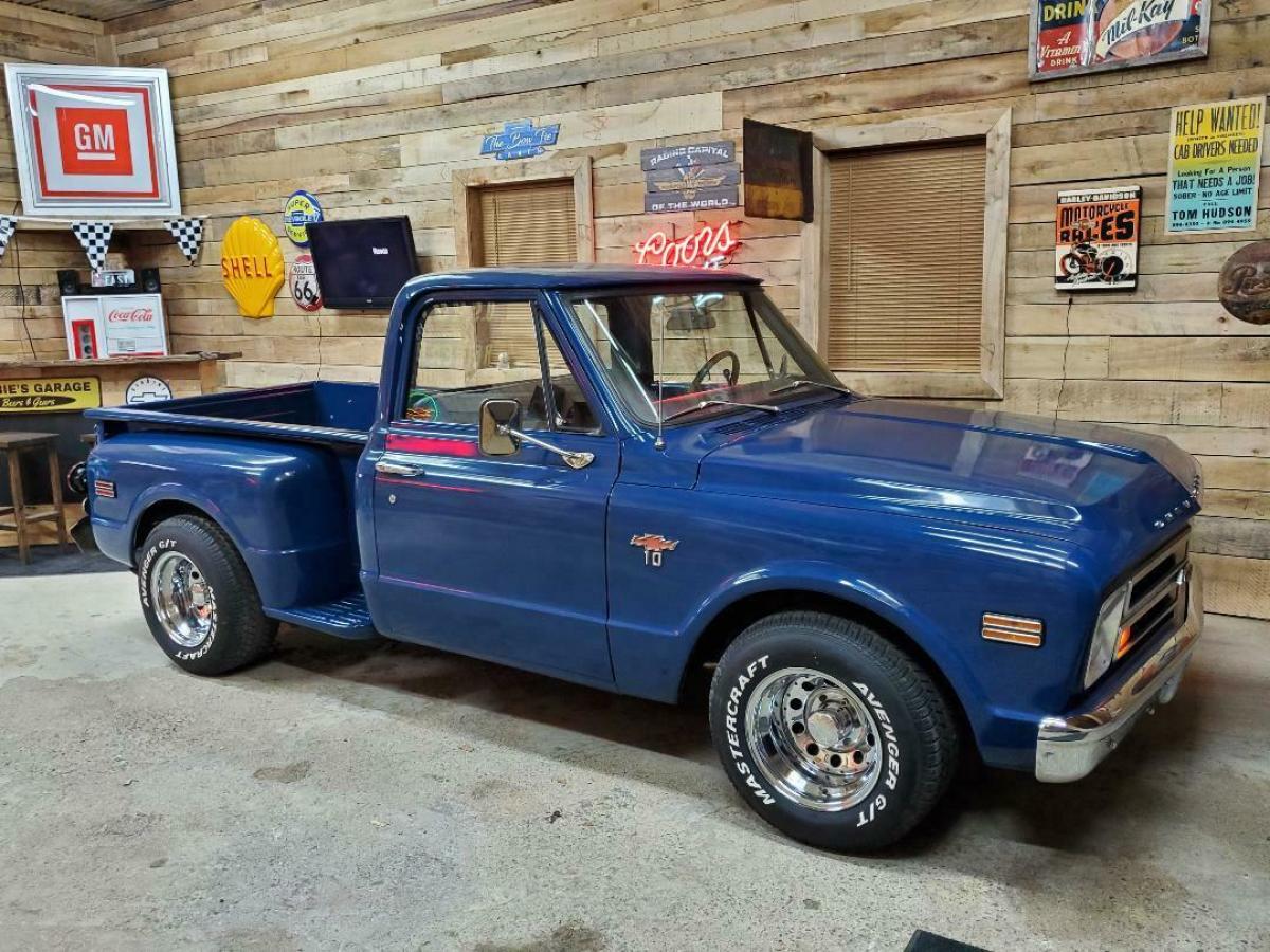 68 C10 short bed step side 350 auto clean truck 1968 Chevrolet C-10