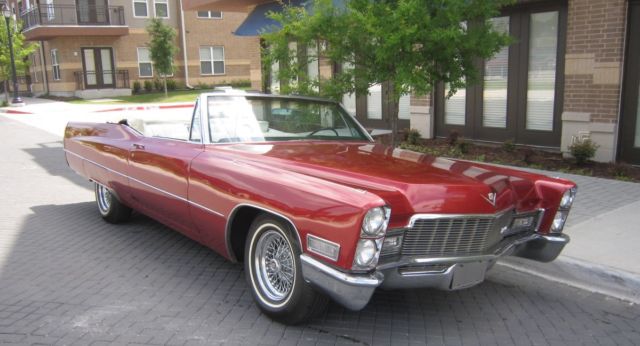 1968 Cadillac DeVille Base Convertible 2-Door