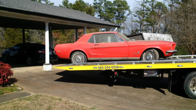 68' coupe v6 3 speed 1968 Ford Mustang