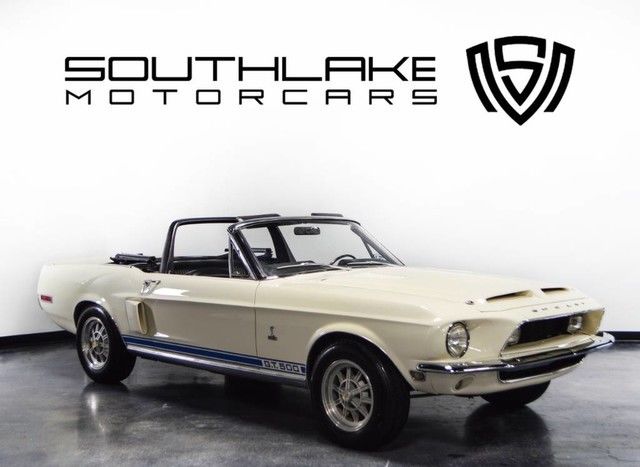 68 Ford Mustang Shelby Convertible-Black Power Top-Cooling Pkg-Rare-1 of a Kind! 1968 Ford Mustang