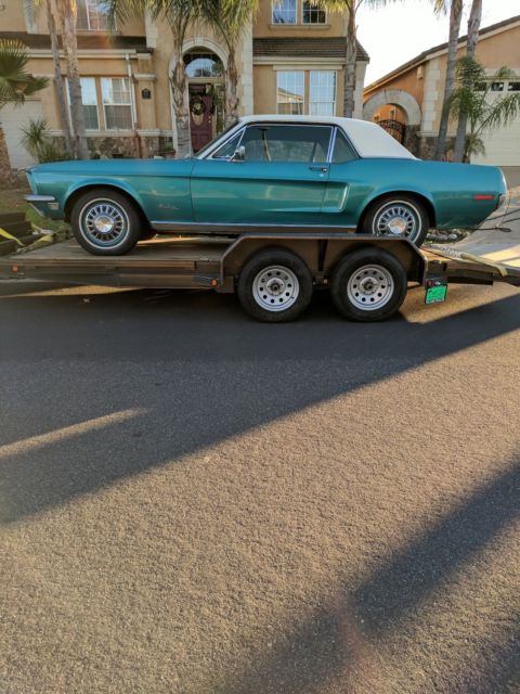 68 Mustang, Barn Find, Gas Saver 1968 Ford Mustang