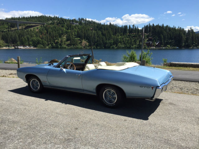 68 Pontiac GTO Convertible(HO-option-360HP), 21 working options, #s Matching-PHS 1968 Pontiac GTO