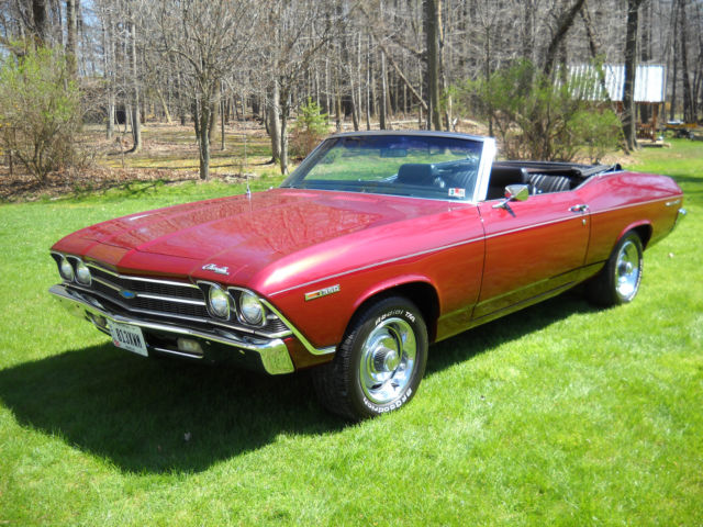 69 Chevelle Convertible #s Matching 350ci Frame Off Restoration Turnkey Beauty 1969 Chevrolet Chevelle #'s Matching Malibu