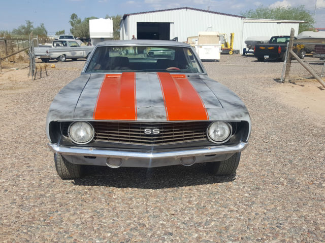 69 Chevy Camaro Real X55 Hugger Orange Super Sport Pro touring Project ZZ4 Motor 1969 Chevrolet Camaro ss Super Sport