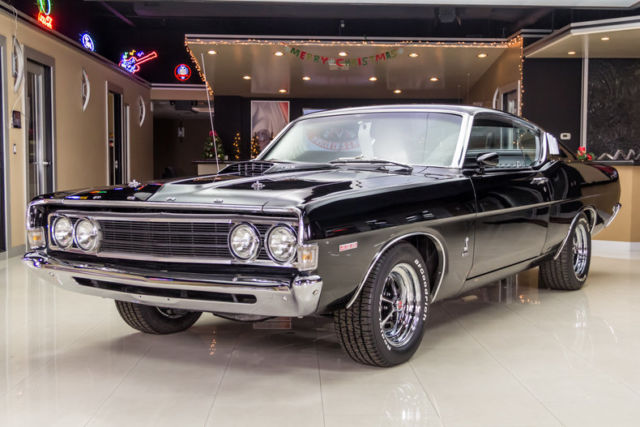 69 Ford Torino 428 Q Code Numbers Matching Rare GORGEOUS C6 Trans Black Beauty 1969 Ford Torino