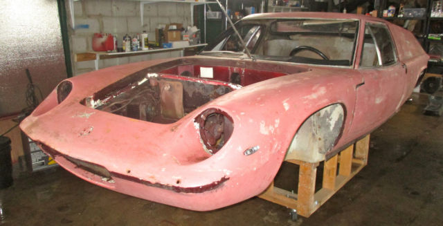 69 LOTUS EUROPA S2 1/1679 CARS MADE NEEDS RESTO 100% COMPLETE NEW CHASSIS NORUST 1969 Lotus LOTUS EUROPA S2 (SERIES 2) S2