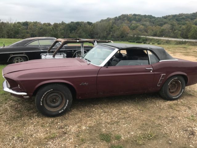 69 mustang convertible project 1969 Ford Mustang