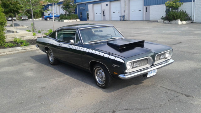 69 Plymouth Barracuda V8 automatic 1969 Plymouth Barracuda