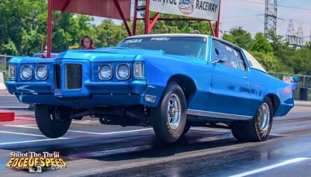 1969 Pontiac Grand Prix Tin Race Car interior