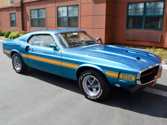 69 Slelby GT350, Rebuilt 351/290hp, Deluxe Marti Report, Original Deluxe Int. 1969 Shelby GT 350