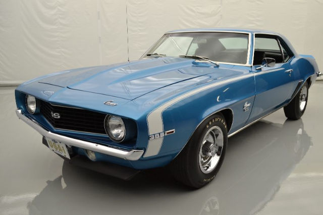 69 SS X22 Camaro L78 396 cid/375-hp M21 4 spd LeMans Blue P/B ZL2 Hood 1969 Chevrolet Camaro