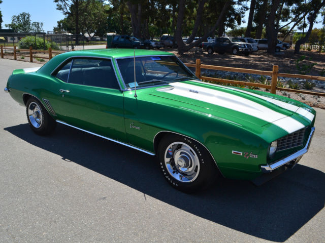 69 Z28 Camaro, Jerry Macneish Certified, Restored by Ken Lucas, Numbers Matching 1969 Chevrolet Camaro Z28 4-Speed