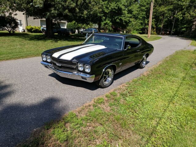 70 Chevelle SS 454 Muncie 12 bolt posi black Chevy Chevrolet AC Disc Power 1970 Chevrolet Chevelle