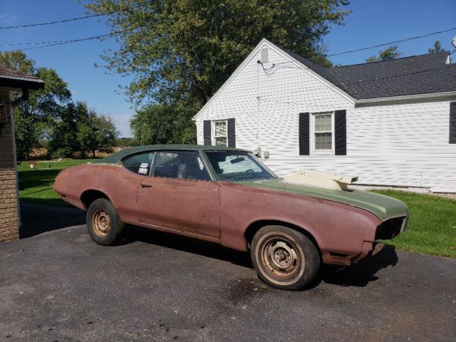 70 Cutlass for parts or restoration 1970 Oldsmobile Cutlass