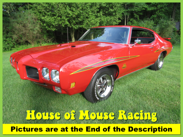 70 GTO PHS Documented 400ci PS PB AC Turnkey Clean True GTO Casino Giveaway Car 1970 Pontiac GTO