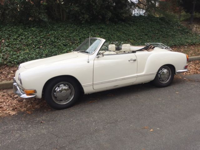 ‘70 Karmann Ghia Convertible, Original Pristine Condition! 1970 Volkswagen Karmann Ghia