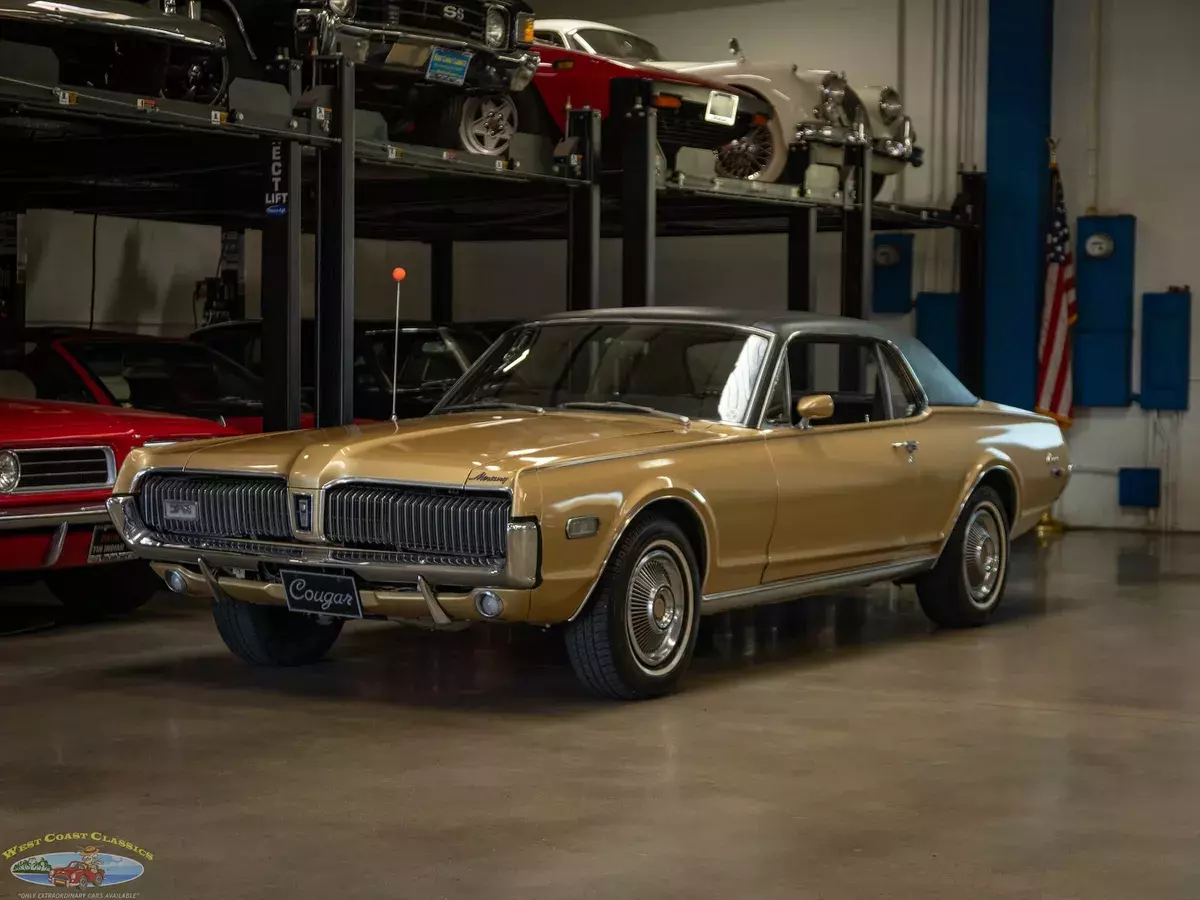 70467 Miles 302/230HP V8 Automatic2 Door Hardtop 1968 Mercury Cougar 302 V8 2 Door Hardtop