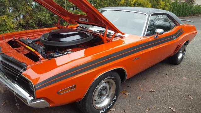 71 CHALLENGER RT REAL N96 J81 HEMI ORANGE SOUTHERN LOW MILE FRESH BARE MET RESTO 1971 Dodge Challenger RT