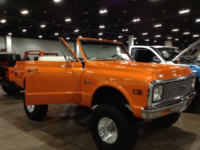 71 Chevy Blazer RESTORED House of Kolor Tangelo Pearl 1971 Chevrolet Blazer
