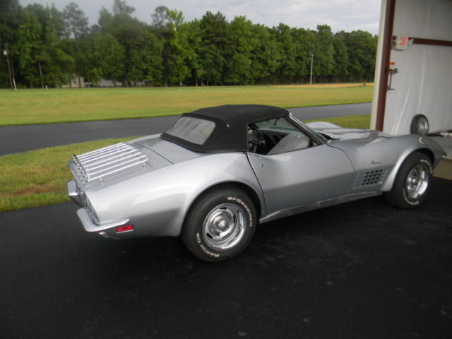 71 corvette conv both tops #match 1971 Chevrolet Corvette