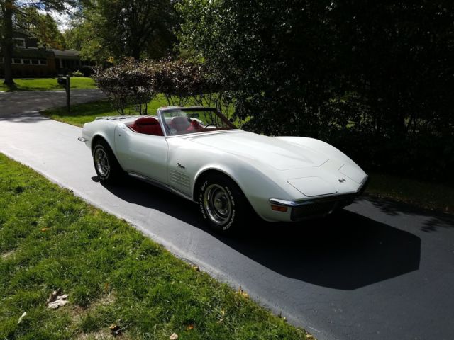 1971 Chevrolet Corvette White