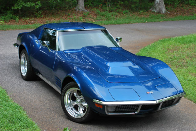 71 Corvette Stingray Big Block 454 T Top Coupe - You Tube Video 1971 Chevrolet Corvette