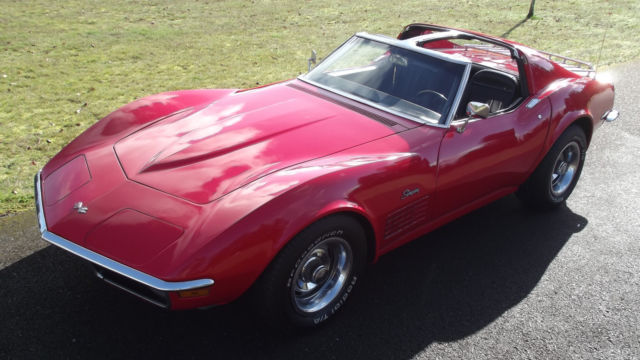 71 Corvette Stingray Numbers Matching Two Owner Low Mile Survivor Rebuilt Motor. 1971 Chevrolet Corvette